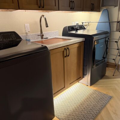 Refreshed Laundry Space